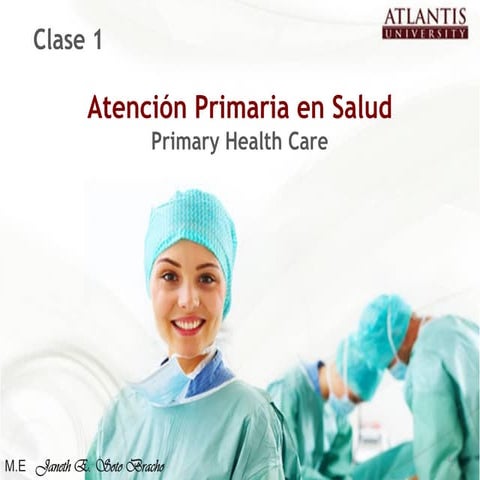 Clase 1 atencion primaria en salud