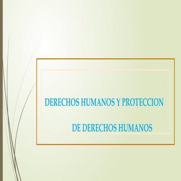 CLASE 1 DDHH EN BOLIVIA EN LA NUEVA GENERACION