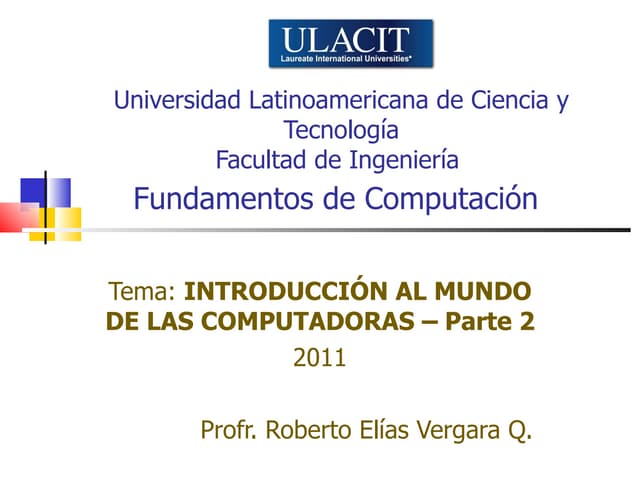 Clase 1 fundacom 2011 parte2