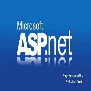 Clase 1  introd asp net 