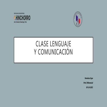 Clase 1 lenguaje primero básico | PPTX