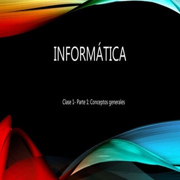 Clase 1 primera parte | PPTX
