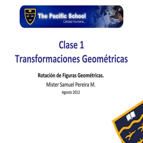 Clase 1 rotacion geometrica