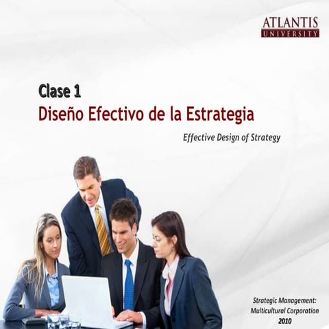 Clase 1 Strategic