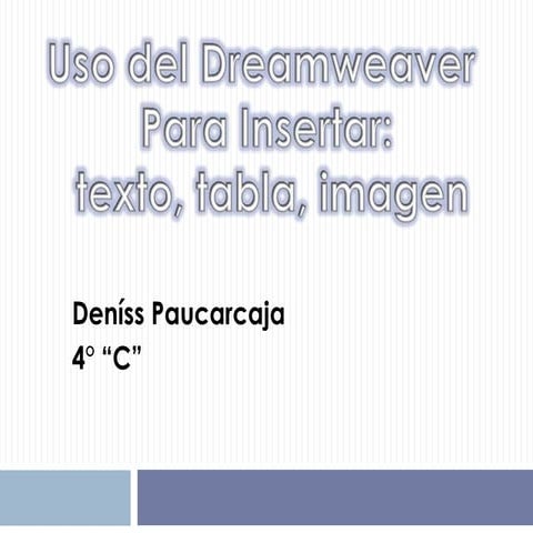 Clase 1 uso de imagen tabla -texto