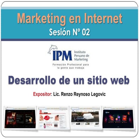 Desarrollo de un sitio web eficaz - Marketing Digital