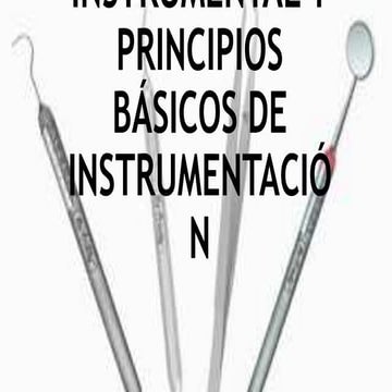 INSTRUMENTAL EN PERIODONCIA