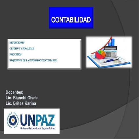 PRINCIPIOS DE CONTABILIDAD GENERALMENTE ACEPTADOS | PPTX