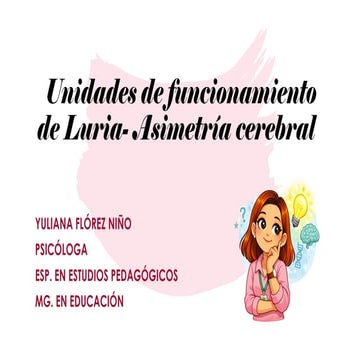 ENSAYO UNIDADES FUNCIONALES DE LURIA | PDF