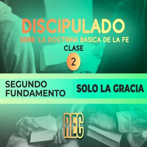 SOLO LA GRACIA NOS PUEDE AYUDAR A NOSOTROS