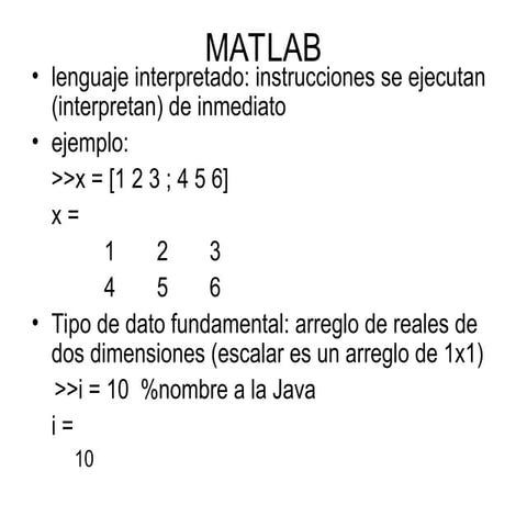 Ejercicio estructura de programación en matlab | PDF