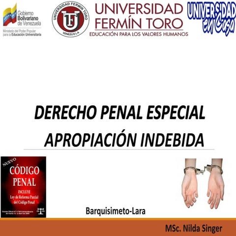 Clase 2 Apropiación Indebida