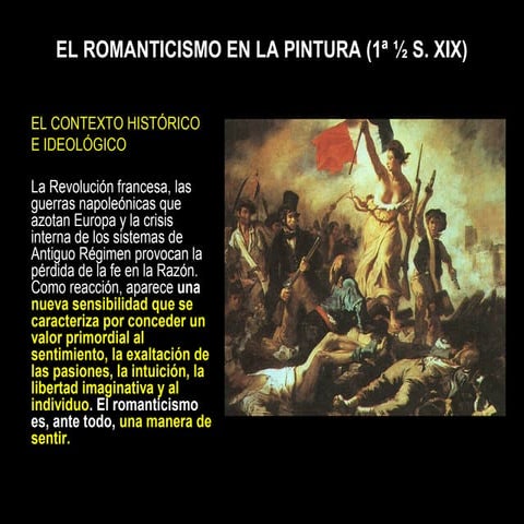 Clase  3 5 pintura del romanticismo