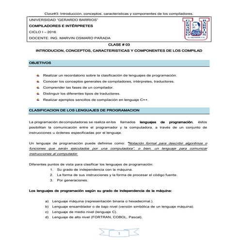 Clase3 guia1-introduccion-compiladores-conceptos