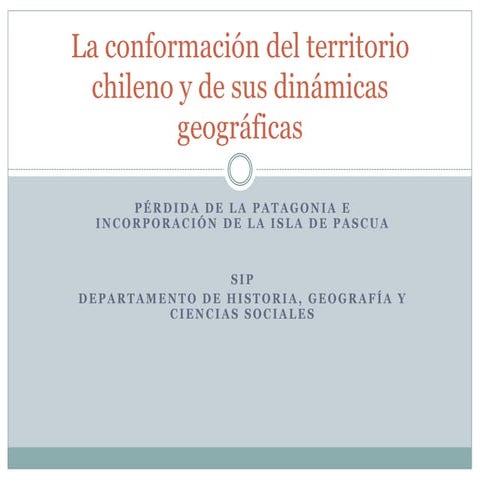 Patagonia e Isla de Pascua