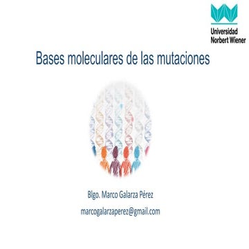 Clase 3 Bases moleculares de las mutaciones.pdf
