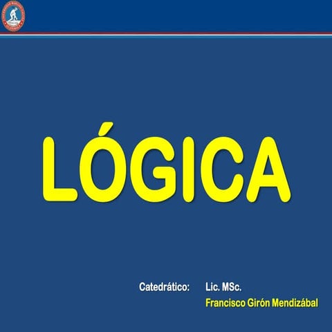 Clase 3 lenguaje y logica
