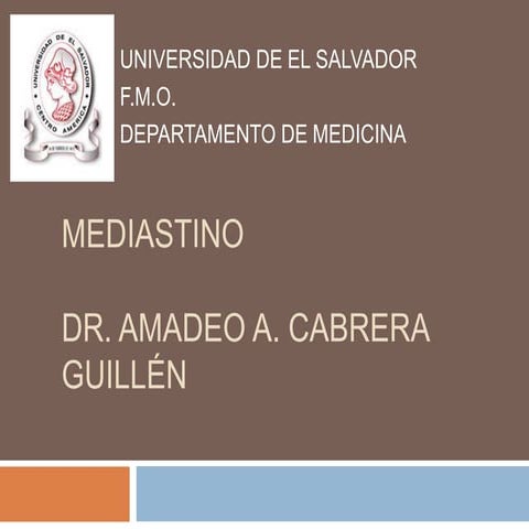 Clase3 mediastino