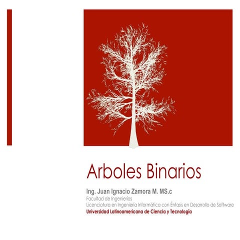 Arboles Binarios