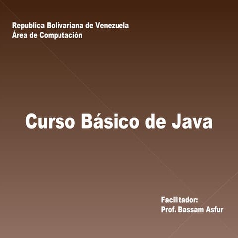 Clase 4 JAVA 2012