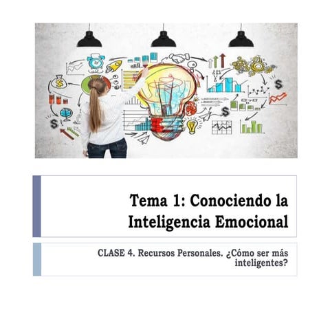 Clase 4 Recursos personales como ser mas inteligentes