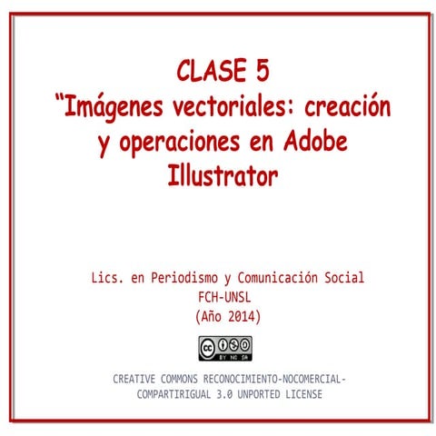 Clase 5  illustrator