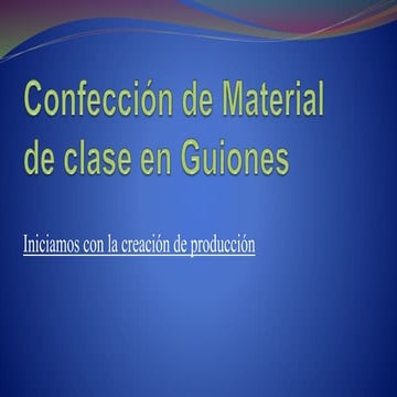 Clase 5 taller cine y tv