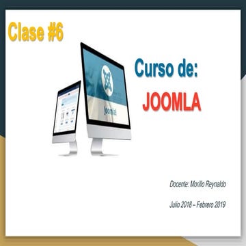 Clase 6 | CMS Gestores de Contenido - Servidor local - XAMPP - Subir una pági...