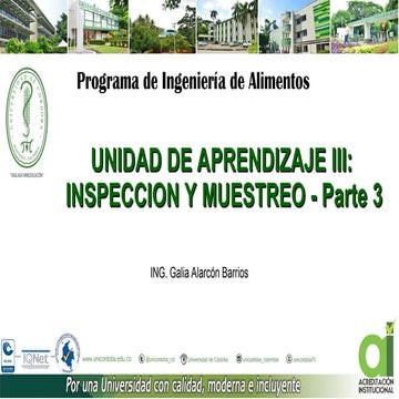 Clase  6  Muestreo de Aceptacion por Atributis - Semestre 2- 2020.ppt