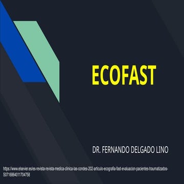 lo mas claro sobre eco fast y sus caracteristicas | PPTX