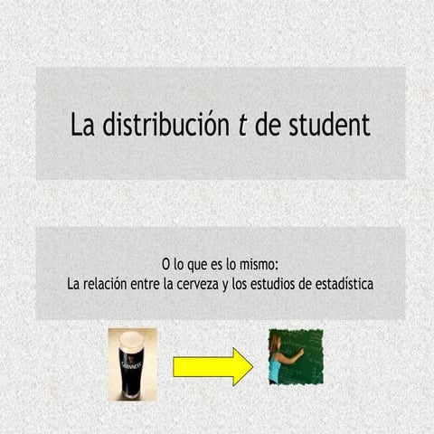 Distribucion T de Student
