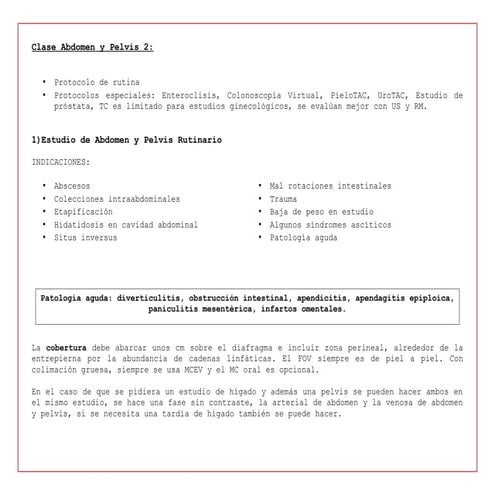 Protocolos TC abdomen II