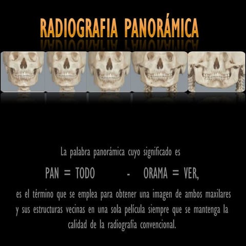 Radiología Panoramica