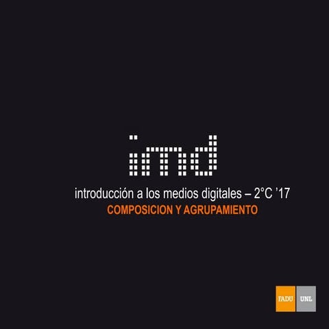 Leyes de composición y agrupamiento