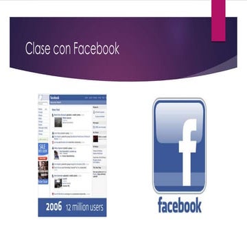 Clase con facebook