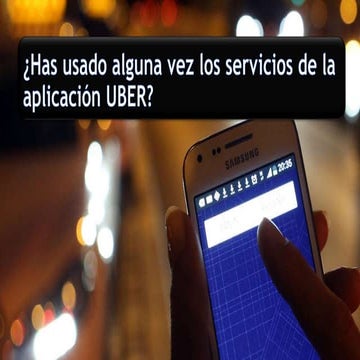 Clase de conversación - Uber
