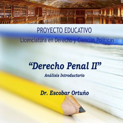 Clase de derecho penal ...introducción