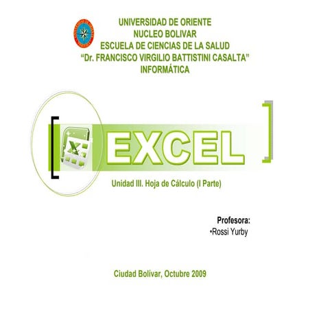 Clase de excel básico
