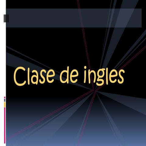 Clase de ingles