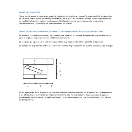 Observaciones y reflexiones de la practica docente | DOCX