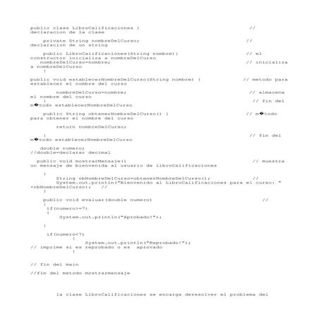 Clase de librocalficacion repeticion controlada por un contador
