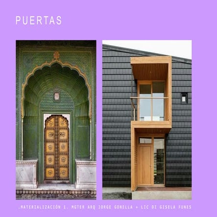Clase de Puertas y Detalles