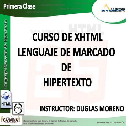 Primera Clase de xhtml
