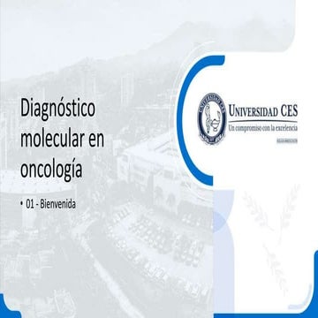 Diagnóstico Molecular en Oncología