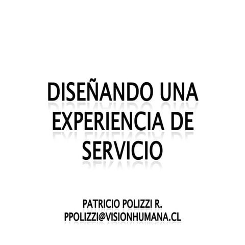 Diseño de la Experiencia de Clientes