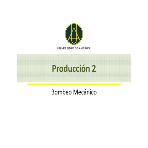 Clase i   bombeo mecanico