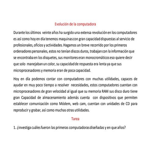 Clase informática 5to