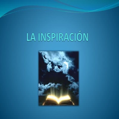 Clase inspiración y revelación (1)