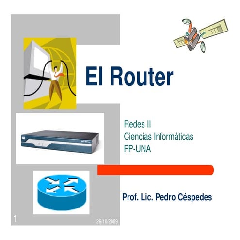 Estructura de un router | DOCX