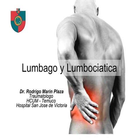 Clase lumbago u. mayor